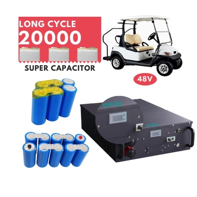 100AH ​​Lithium Golf Cart Battery Bank z przenośnym akumulatorem BMS