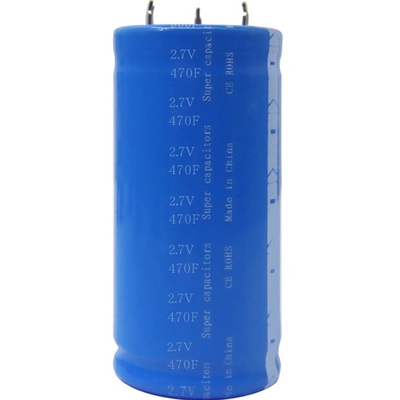 Kondensatory ultra małej objętości 2,7 V 470F Wysoka moc 35 x 62 mm Niełatwe do wybuchu