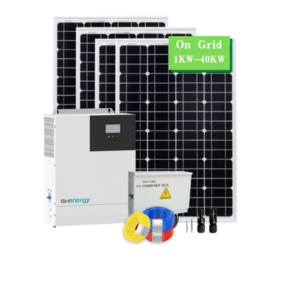 Wieloscenowy hybrydowy układ słoneczny Ultraprzenośny 5KW 10KW 20KW dla domu