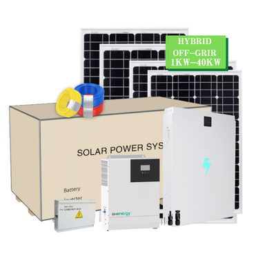 Odporny na PID domowy system słoneczny Gonghe, domowe systemy energii słonecznej 120 V