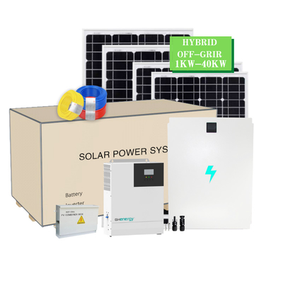 Odporny na PID domowy system słoneczny Gonghe, domowe systemy energii słonecznej 120 V