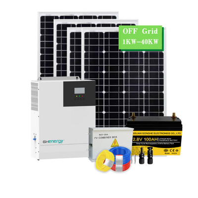Akumulatorowe systemy solarne MPPT Off Grid, uniwersalny system energii słonecznej