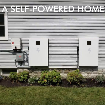 Trwałe przechowywanie baterii LCD Powerwall, wieloscenowe panele słoneczne Powerwall