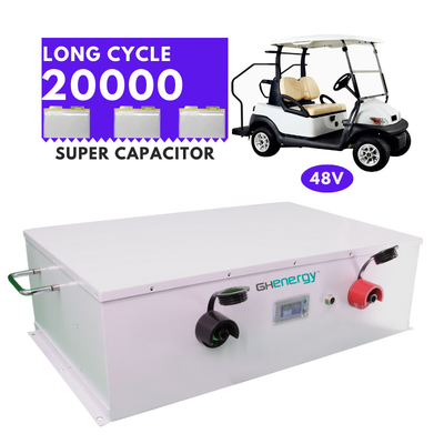 Superkondensator do wózka golfowego 48v 2100wh Grafenowa bateria superkondensatora