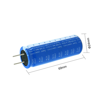 4.2V 4000F Radial Super Capacitor Battery Podwójna warstwa elektryczna do domowego systemu energetycznego