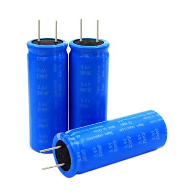 Podwójne elektryczne radialne kondensatory Farad Bateria 3.6v 2000f