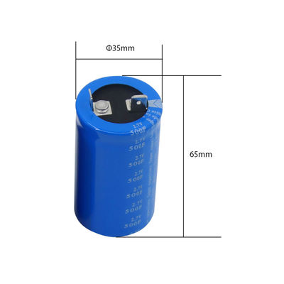 Super kondensatory Lug 2,7 V 500 Farad Wymień baterie przez otwór