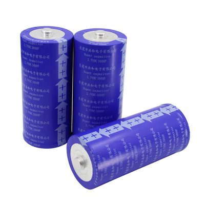 Akumulator superkondensatorowy 60x136mm 2,7V 3000F Praktyczny brak eksplozji