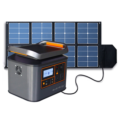 Przenośna elektrownia słoneczna 500 W 1000 W praktyczna na kemping