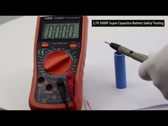 Promieniowe wysokoenergetyczne dwuwarstwowe elektryczne kondensatory Farad 2,7 V 3000F